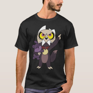 T-shirt Chouette House King Et Lapin Plush