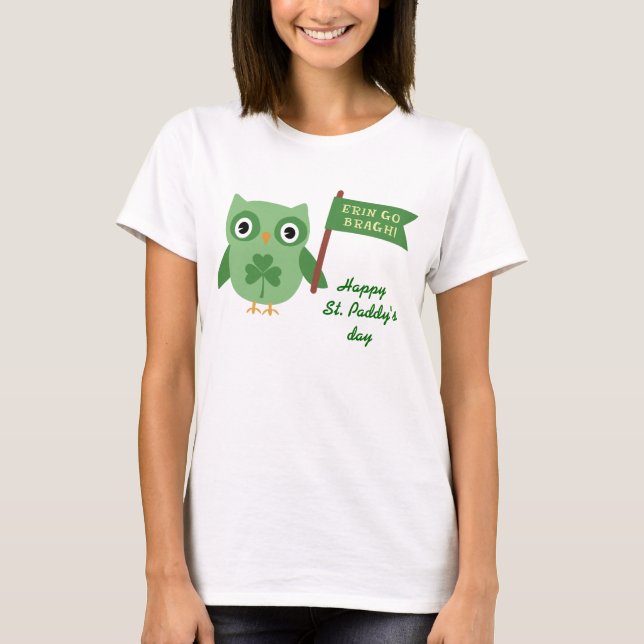 T-shirt Chouette irlandaise (Devant)
