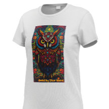 Chouette Mandala Cosmique