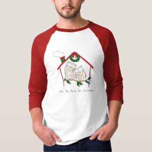 T-shirt Chouette Noël Mignonne Vacances amusantes