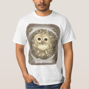 T-shirt Chouette nouvelle lune