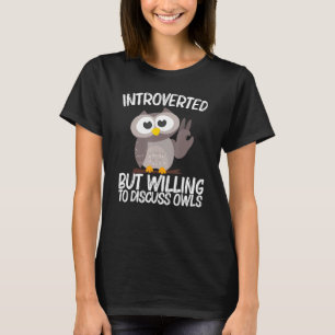 T-shirt Chouette Pour Hommes Femmes Garçons Filles Chouett
