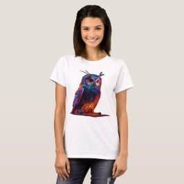 T-shirt Chouette rayonnante