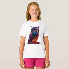 T-shirt Chouette rayonnante