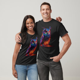 T-shirt Chouette rayonnante