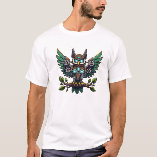 T-shirt Chouette robotique