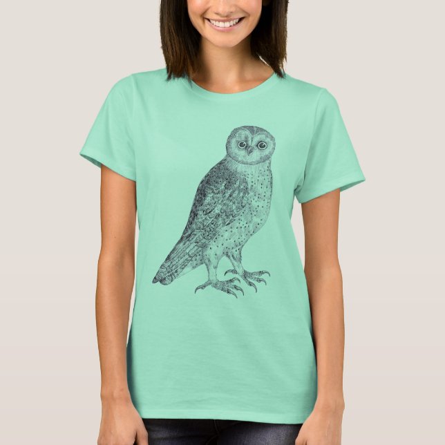 T-shirt Chouette Sons / Chouette Bruit Chouette Barrée ou  (Devant)