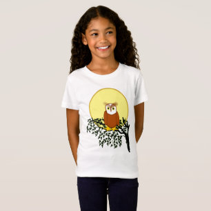 T-shirt - Chouette sur branche