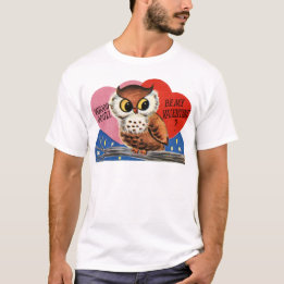 T-shirt Chouette vintage Valentine
