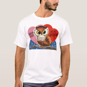 T-shirt Chouette vintage Valentine