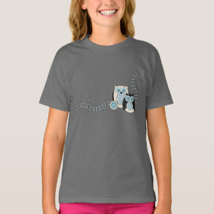 T-shirt Chouettes d'hiver