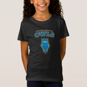 T-Shirt Chouettes du SVF, Noirs/Jeunes
