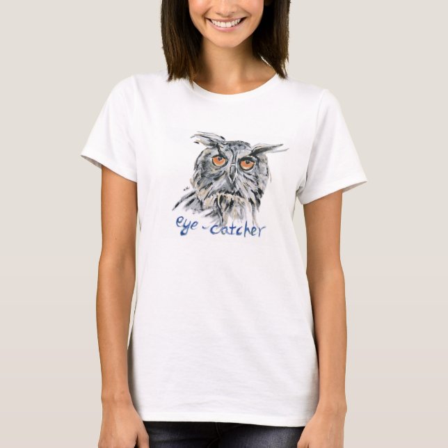 T-shirt Chouettes tees-shirt + RTS de ski (Devant)