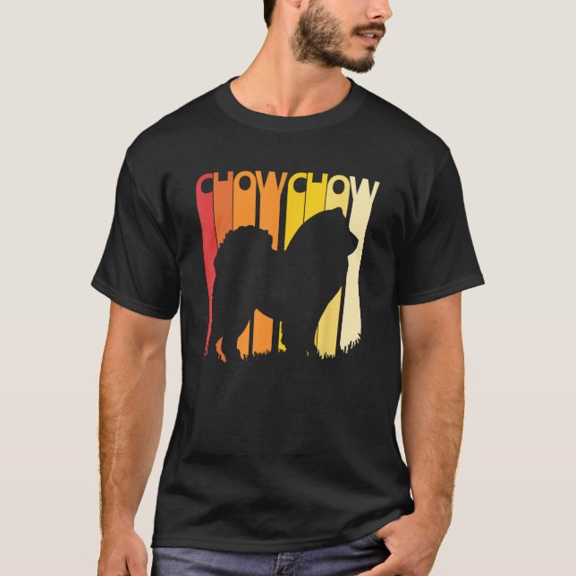 T-shirt Chow chow dog (Devant)
