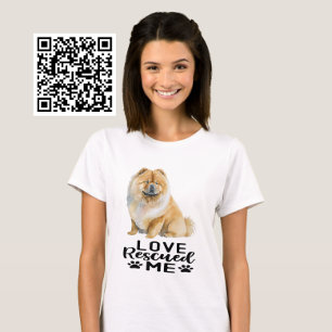 T-shirt Chow Chow Love Me Secourt