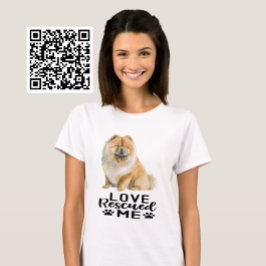 T-shirt Chow Chow Love Me Secourt