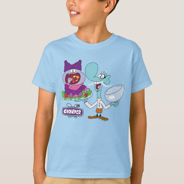 T-shirt Chowder et Mung Daal (Devant)