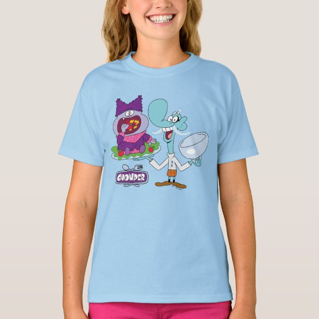 T-shirt Chowder et Mung Daal (Devant)