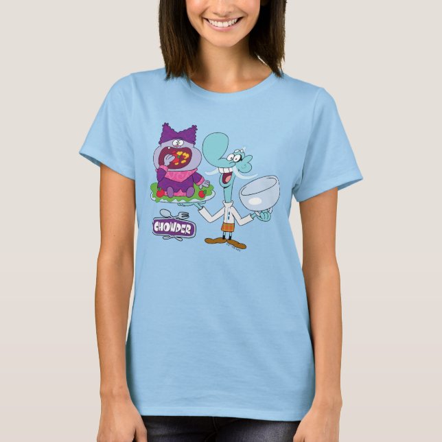 T-shirt Chowder et Mung Daal (Devant)