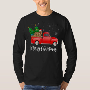 T-shirt Chrétien anglais Cocker Espagne Dog Riding Red Tru