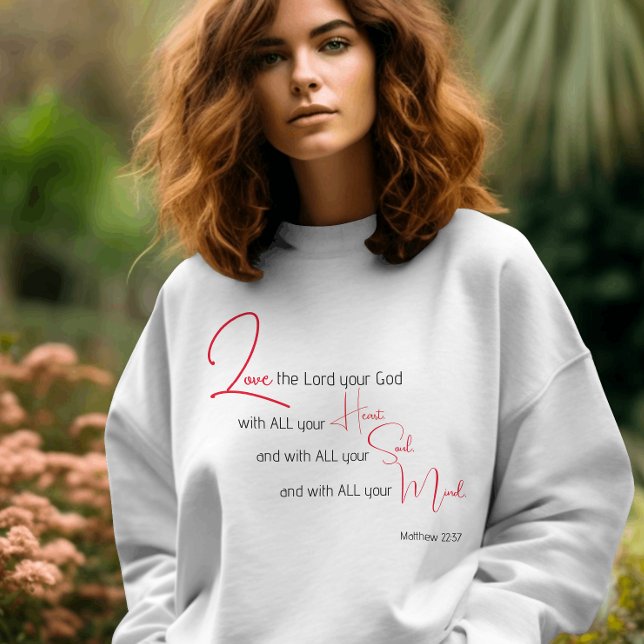 T-shirt chrétien avec verset biblique Dieu Love (Créateur téléchargé)