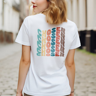 T-shirt chrétien coloré choisi