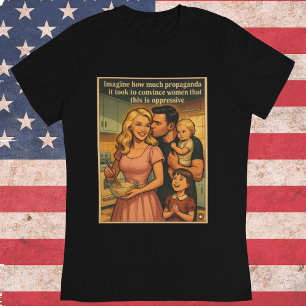 T-shirt Chrétien conservateur politiquement incorrect