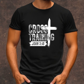 T-shirt Chrétien de l'homme de Cross Training
