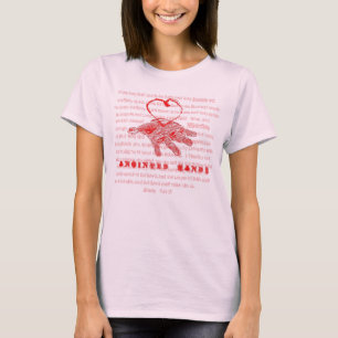 T-shirt chrétien "de mains ointes"