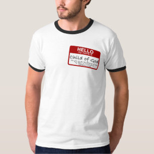 T-shirt chrétien drôle, enfant de Dieu