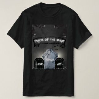 T-shirt Chrétien Halloween Fruits de Chemise de l'Esprit