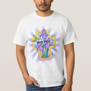 T-shirt chrétien Iris Cross