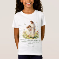 T-shirt chrétien Psaume 23:4 – Tu es avec moi