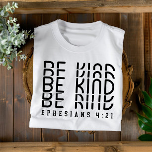 T-shirt chrétien Soyez gentil pour hommes et femme