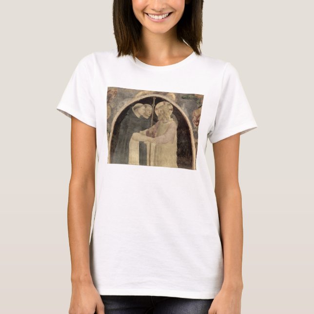 T-shirt Chrétien Welcomes Two Dominican Friars, (fresco) ( (Devant)