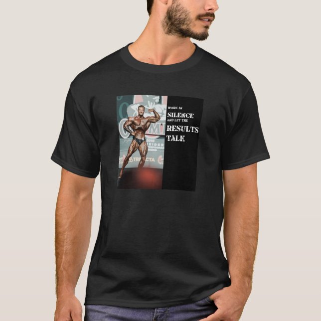 T-shirt Chris Bumstead - Écharpe CBUM (2) (Devant)