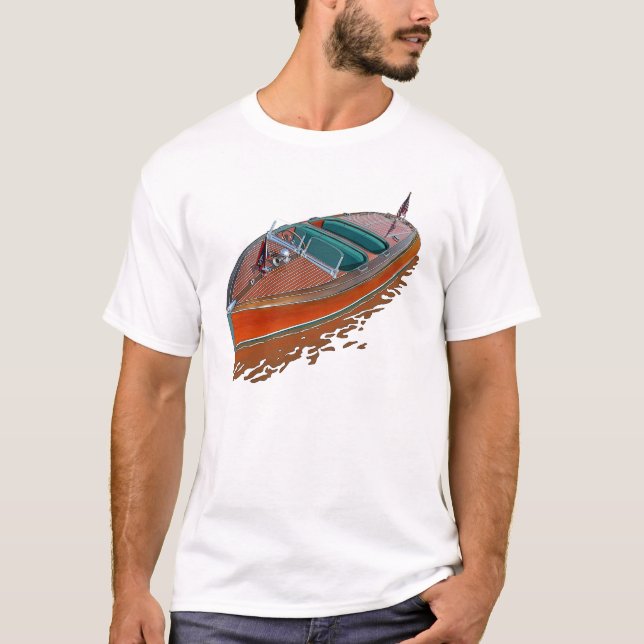 T-shirt Chris-Craft Barrel Back (Devant)