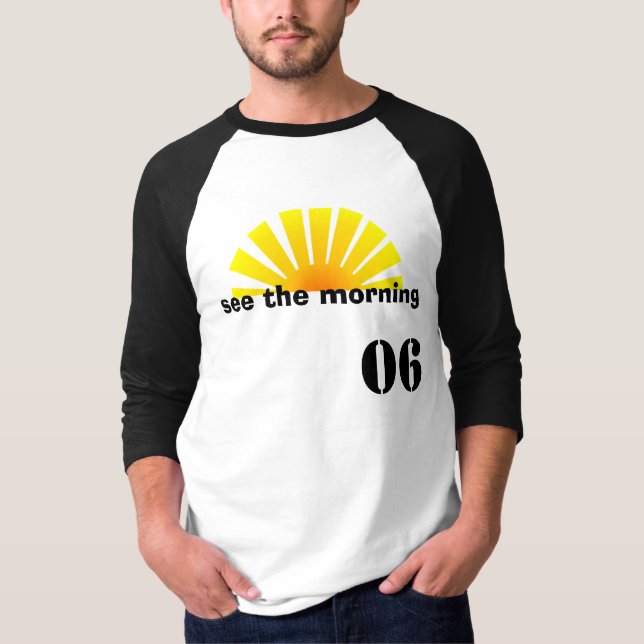 T-shirt Chris Tomlin - voyez le matin (Devant)