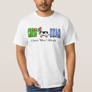 T-shirt Chrismukkah Cow