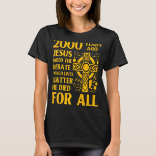 T-shirt Christ Evangile Jésus Fils de Dieu Citation