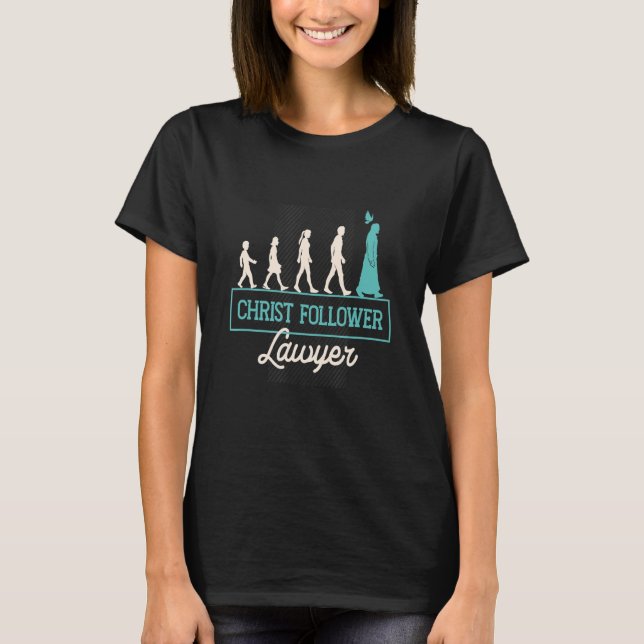 T-shirt Christ Followers Avocat Influence Leadership (Devant)