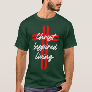 T-shirt Christ inspiré Vie