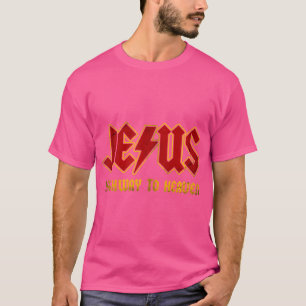 T-shirt Christ Jésus Autoroute Au Ciel Superhero Jésus Chr