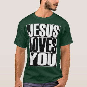 T-shirt Christerest Jésus t'aime Christian Evangelis