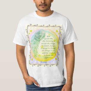 T-shirt Christian Angel Prière pour la sérénité