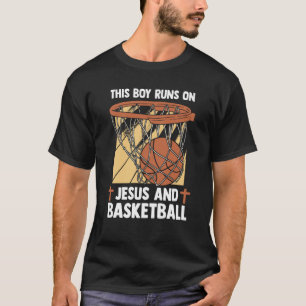 T-shirt Christian Baller Ce Garçon Roule Sur Jésus Et Pani