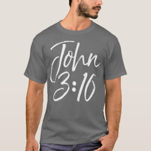 T-shirt Christian Bible Verse Gift Scripture Reference