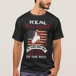 T-shirt Christian Bull Riding Bull Rider