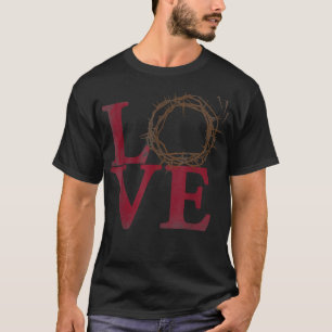 T-shirt Christian Chemise Couronne d'épines Copier