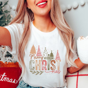 T-shirt Christian Christmas Tee